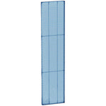 Azar® 60"(H) x 13 1/2"(W) Pegboard 1-Sided Wall Panel, Translucent Blue, 2/Pack