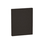Azar® 20"(H) x 16"(W) Pegboard 1-Sided Wall Panel, Solid Black, 2/Pack (771620-BLK-2PK)