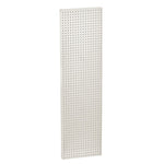 Azar Displays Pegboard Wall Panel Storage Solution, Size: 60"x 13.5", 2-Pack, White (771660-WHT)