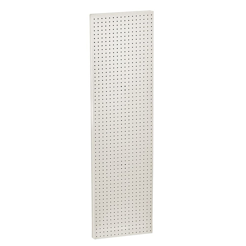 Azar Displays Pegboard Wall Panel Storage Solution, Size: 60"x 13.5", 2-Pack, White (771660-WHT)