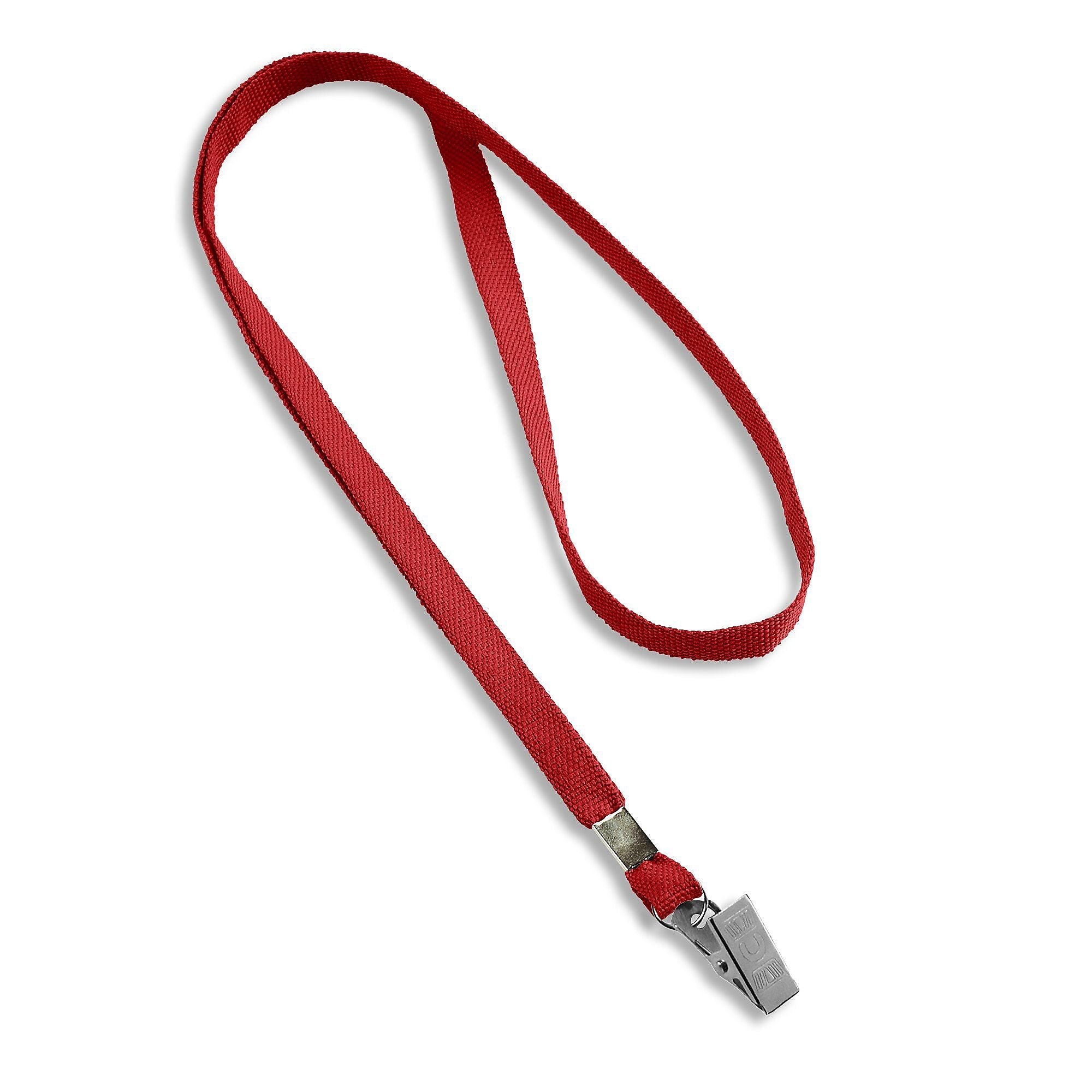 IDville Lanyards, Red, 25/Pack (1341512RDC31)
