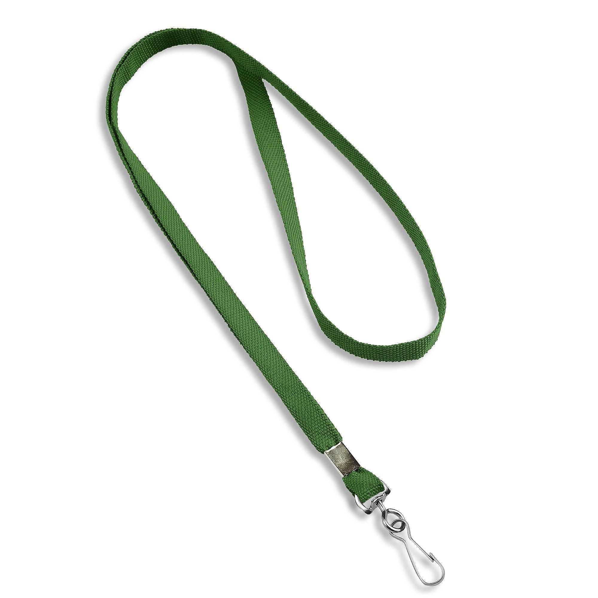 IDville Lanyards, Green, 25/Pack (1341512GRH31)