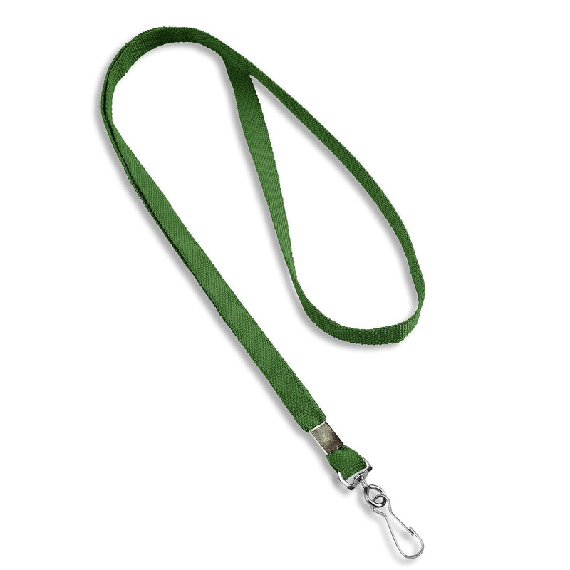 IDville Lanyards, Green, 25/Pack (1341512GRH31)