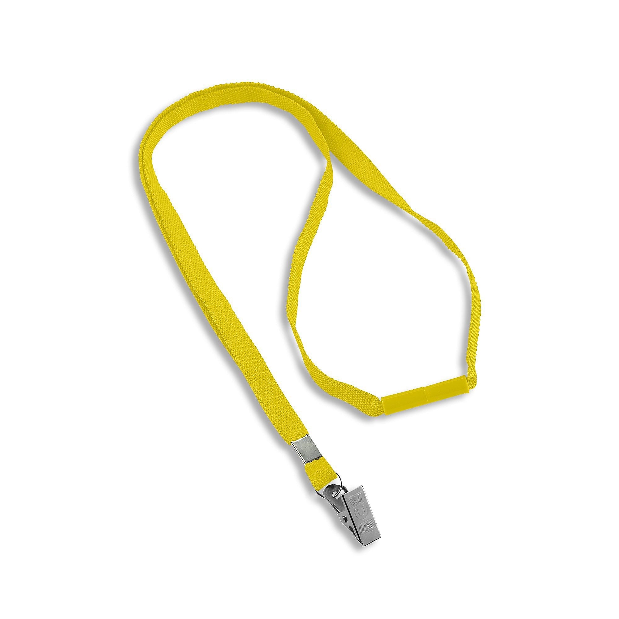 IDville Lanyards, Yellow, 25/Pack (1343500YLC31)