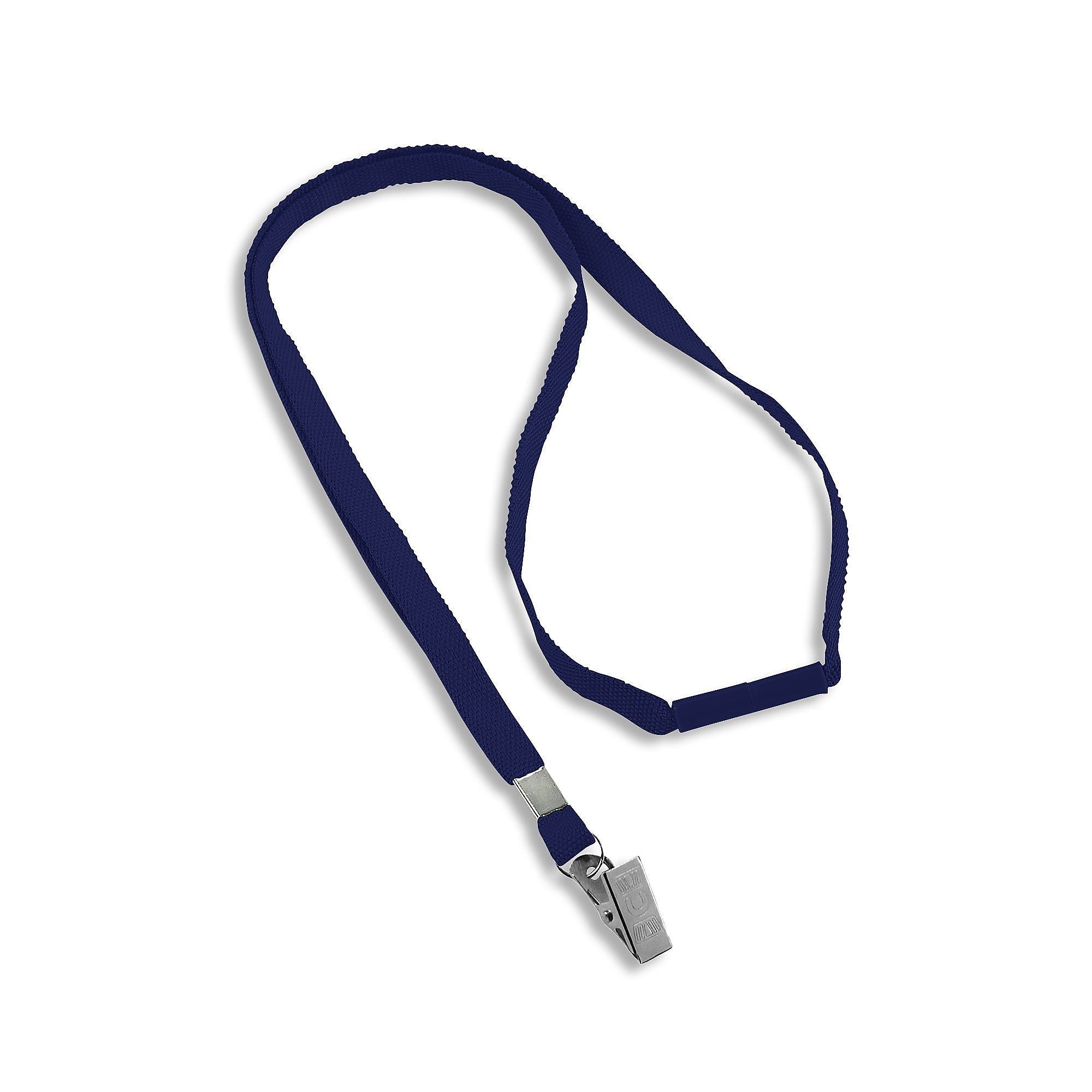 IDville Lanyards, Blue, 25/Pack (1343500BLC31)