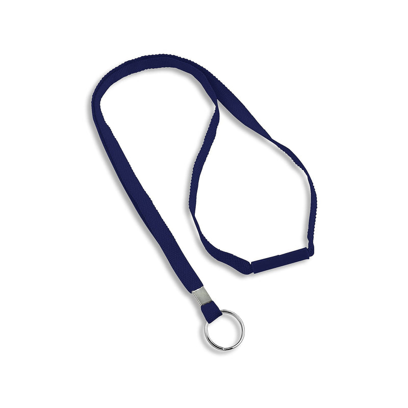 IDville Lanyard with Badge Attachment, Blue, 25/Pack (1343500BLR31)