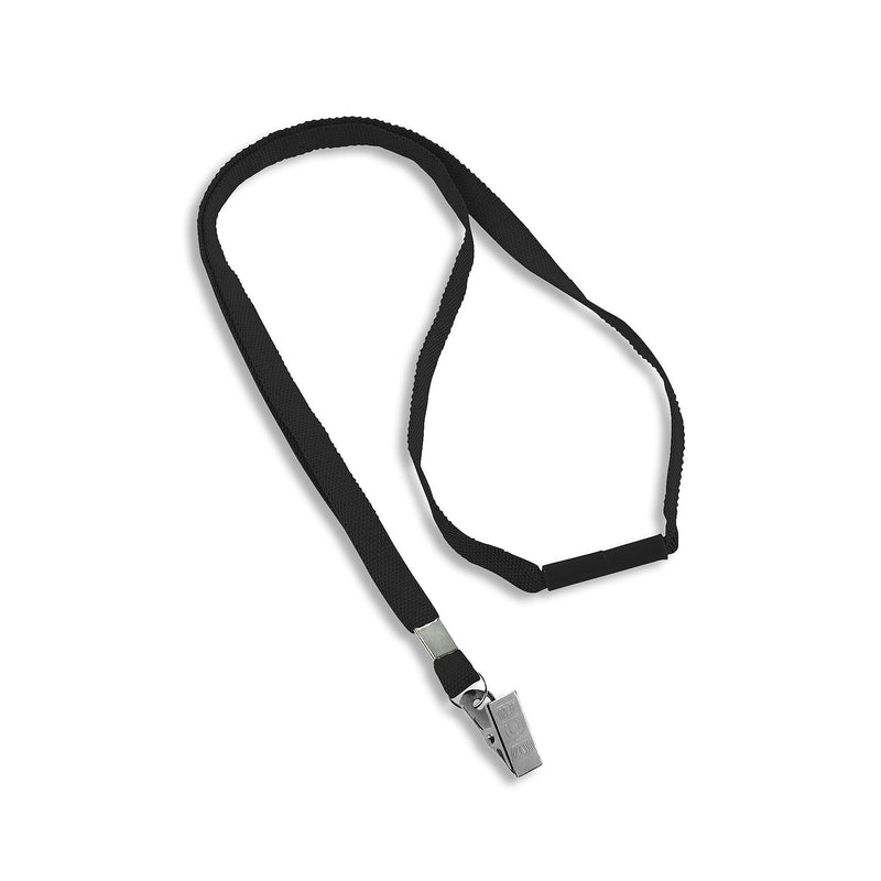 IDville Lanyards, Black, 25/Pack (1343500BKC31)