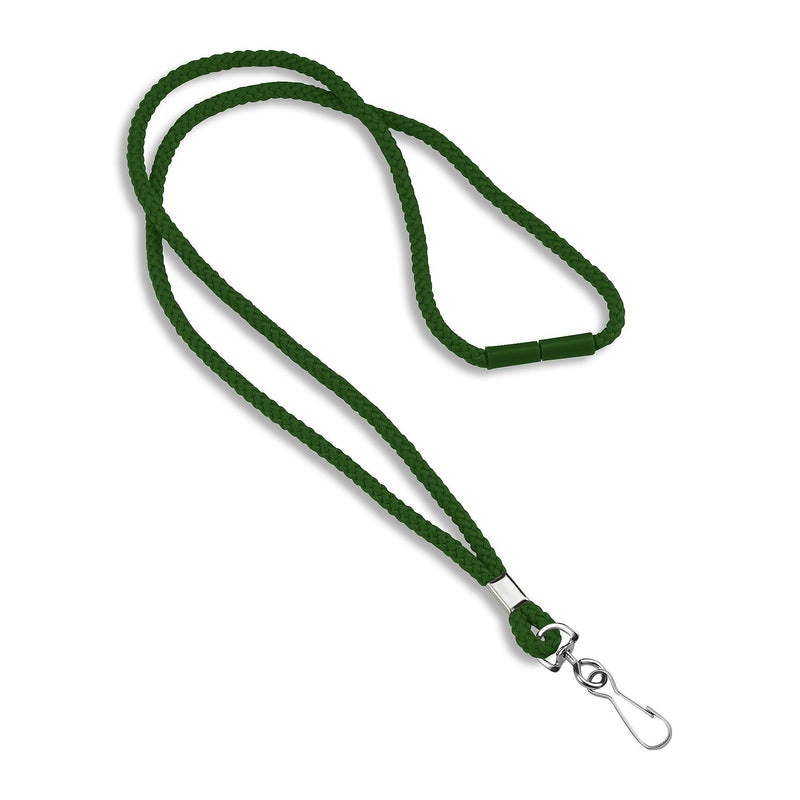 IDville Lanyards, Green, 25/Pack (1343502GRH31)