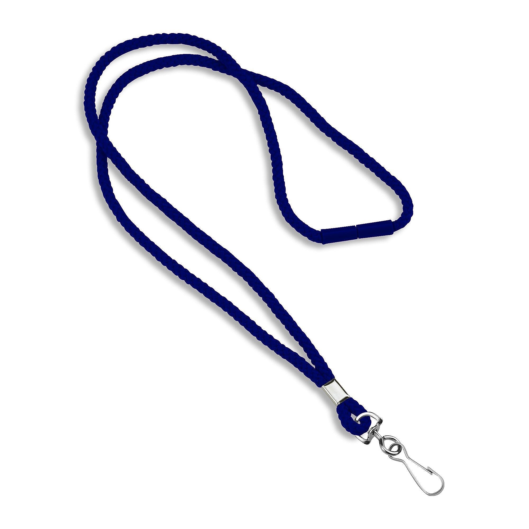 IDville Lanyards, Navy, 25/Pack (1343502BLH31)
