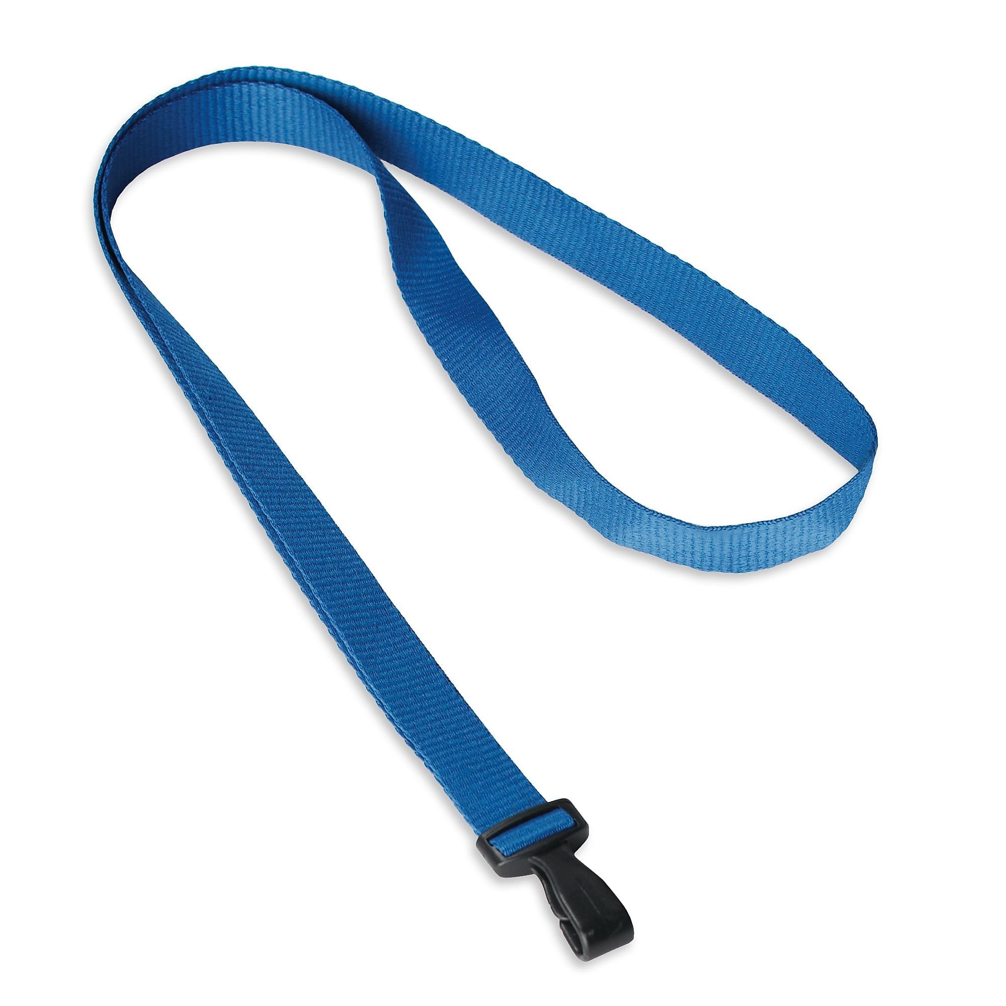 IDville Lanyard with Badge Attachment, Navy, 25/Pack (1346786BL31)