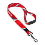 IDville Lanyards, Red, 10/Pack (1344043BAC31)