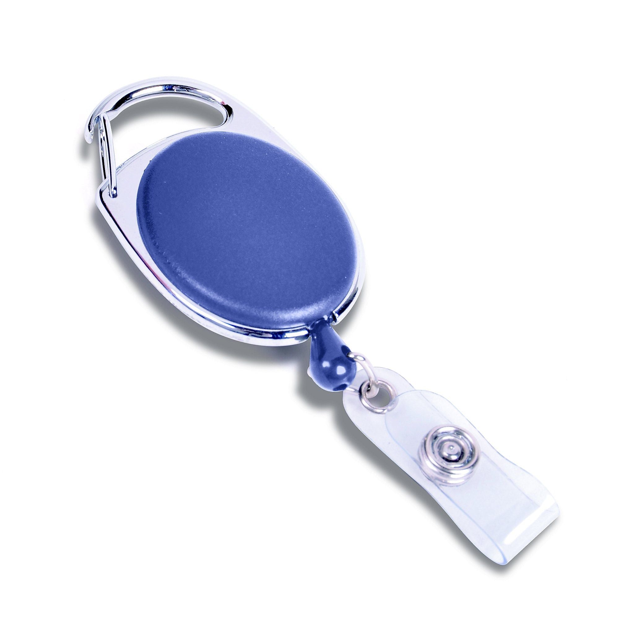 IDville Snap On Badge Reels, Blue, 25/Pack (1343042BL31)