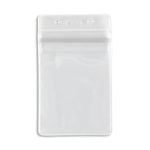 IDville Lanyard ID Badge Holder, Clear, 50/Pack (1347026CL31)