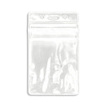 IDville Lanyard ID Badge Holder, White, 50/Pack (1347026WT31)