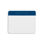 IDville Color Bar Lanyard ID Badge Holder, Blue, 50/Pack (1343821RB31)