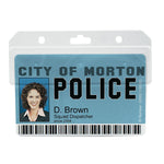 IDville Swipe Card Lanyard ID Badge Holder, Clear, 25/Pack (134528431)