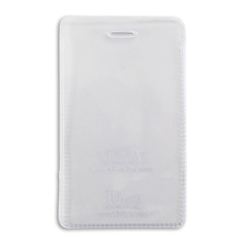 IDville Lanyard ID Badge Holder, Clear, 50/Pack (134254331)
