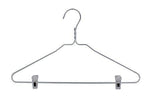 Nahanco 16 1/2" Brushed Aluminum Suit Hanger, 100/Box (8401PC)