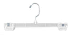 Nahanco 13" Break Resistant Snap Grip Skirt/Slack Hanger, Clear, 200/Pack (9686-13)