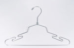 Nahanco 18" Metal Lingerie Hanger, Chrome, 100/Box (LIN18)