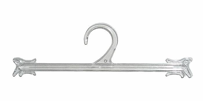 Nahanco Economy Intimate Apparel Hanger, Clear, 1000/Box (KM1)