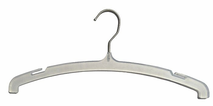 Nahanco 15" Polystyrene Opaque Top Hanger, 100/Box (NH07)