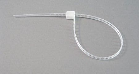 NAHANCO Dennison 11" Barlock Ladder Cable Tie, Natural, 1000/Pack