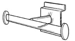 NAHANCO 8" x 4" Jewelry Displayer Bar