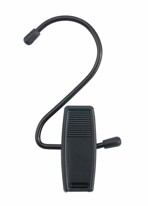 Nahanco 4 1/2" Jaws Hang All Clip, Black, 100/Box (610BBH)