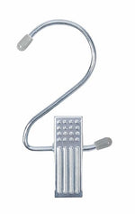 Nahanco 4 1/2" Metal Jaws Hang All Clip, Chrome, 100/Pack (610)