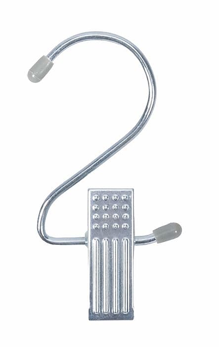 Nahanco 4 1/2" Metal Jaws Hang All Clip, Chrome, 100/Pack (610)