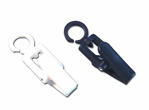 Nahanco 2" Mannequin Multi Purpose Clip, Black, 100/Box (CC2B)