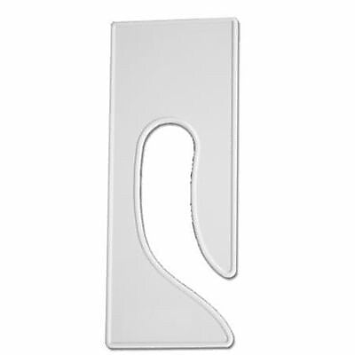 Nahanco 9 5/16" Blank Queen Size Divider, 50/Pack (D15)