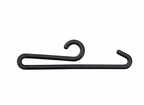 Nahanco 3 7/8" Sock Hanger, Black, 500/Pack, 500/Box (SH2)