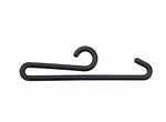 Nahanco 3 7/8" Sock Hanger, Black, 100/Pack, 100/Box (SH2-100)
