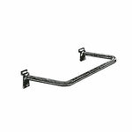 NAHANCO 22" x 11" Round Tubing "U" Hangrail, Chrome