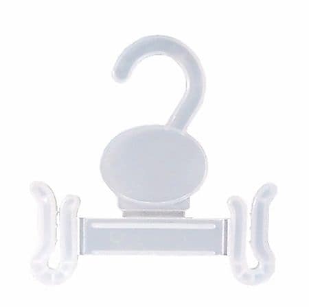 Nahanco 3 7/8" Plastic Sandal Hanger, 500/Pack (JLP156)