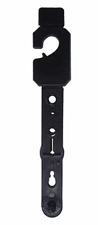Nahanco 5" Belt Hanger, Black, 100/Carton (BC100)