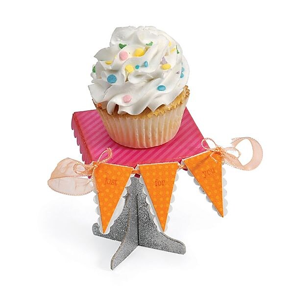 Sizzix® XL ScoreBoards Die, Cupcake Stand & Pennant (657728)