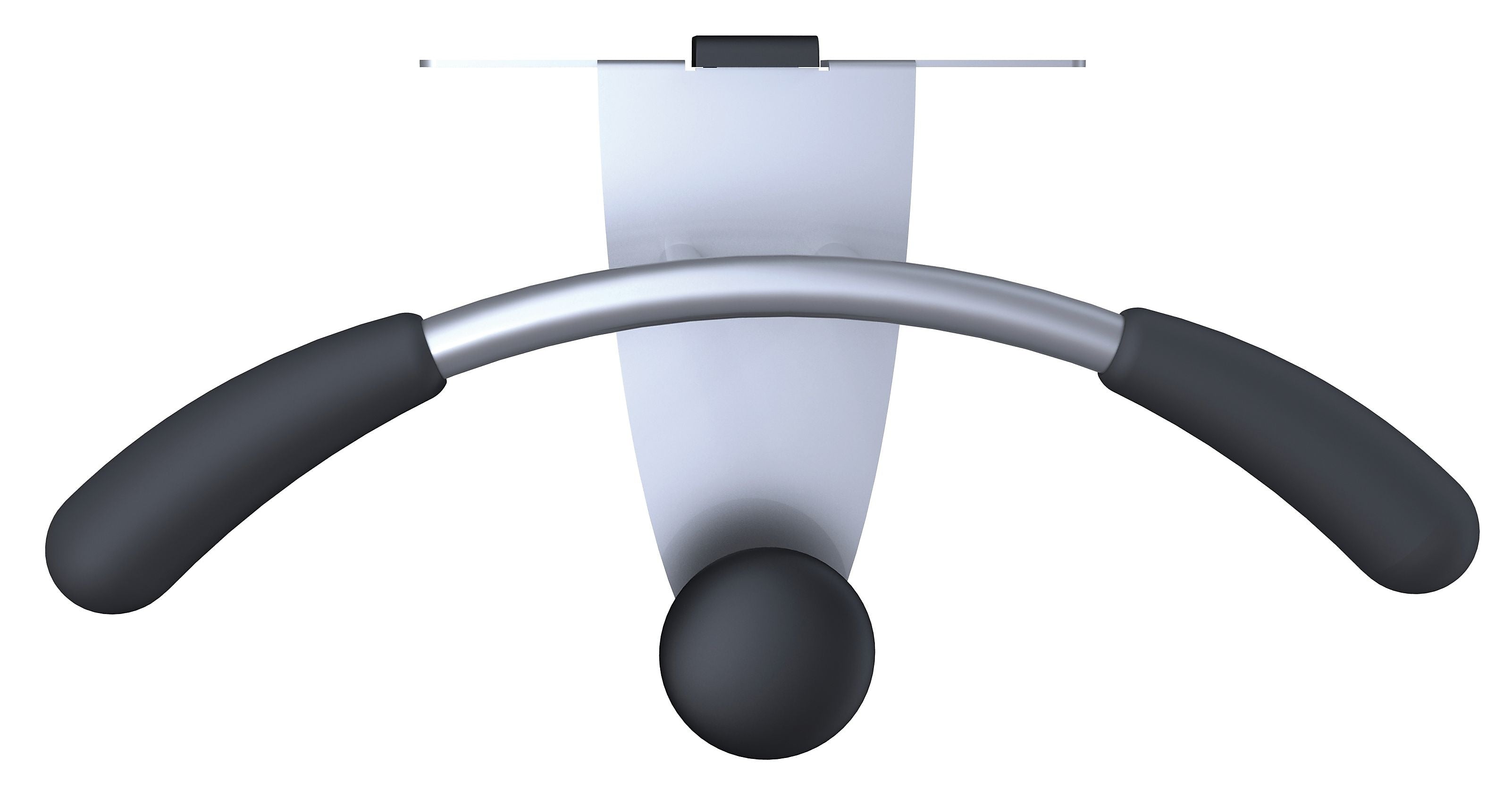 Alba American Over the Panel Coat Hook, Silver  (PMMOUSPART)