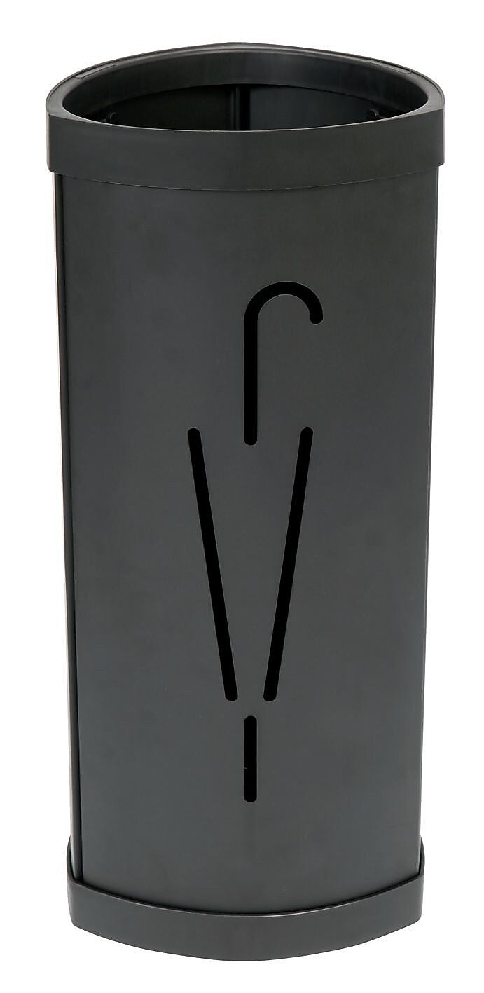 Alba Stylish Triangular Umbrella Stand, Black (PMTRIA2N)