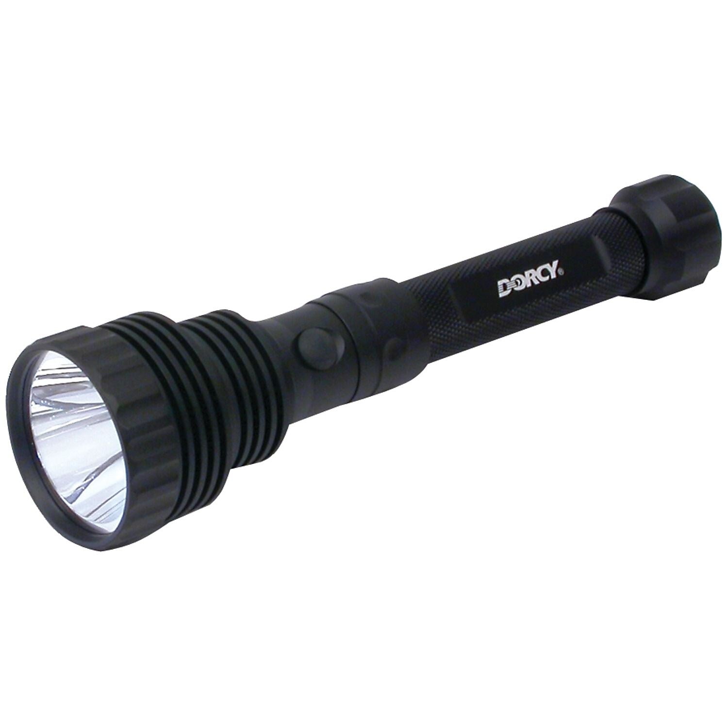 Dorcy 8.81" LED Rechargeable Flashlight, Black (41-4299)