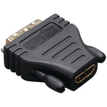 Tripp Lite DVI-D to HDMI Video Adapter, Male to Female, Gold (TRPP130000)