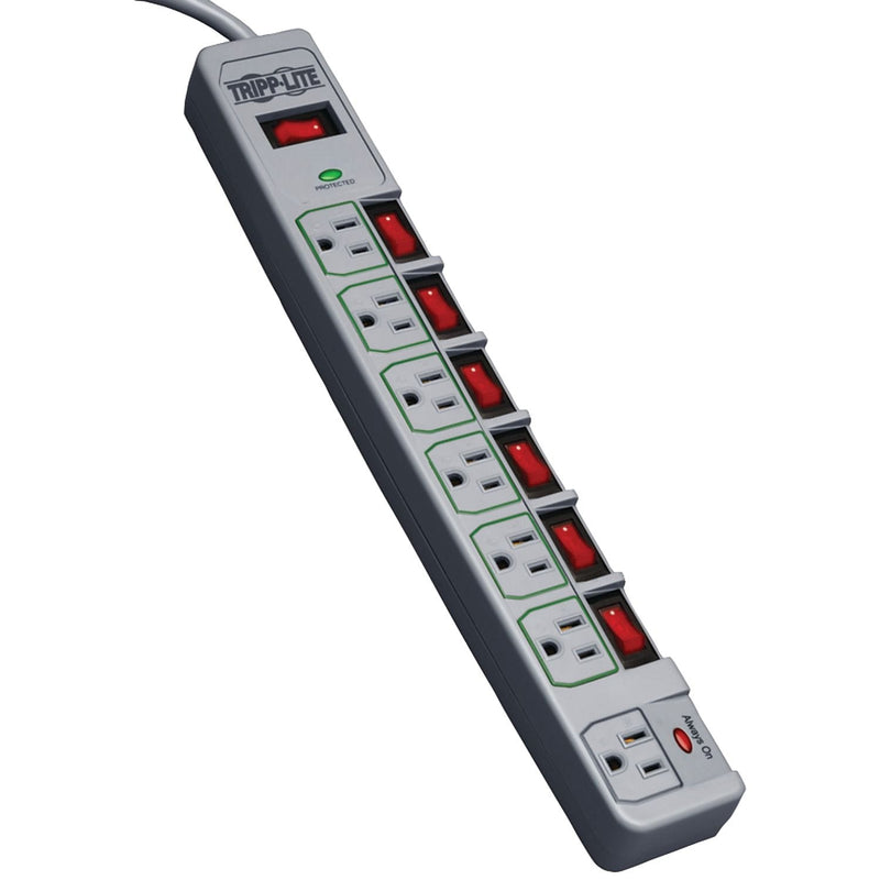 Tripp Lite PROTECT IT!® 7-Outlet 1080  Joule Surge   Suppressor With 6 ' Cord