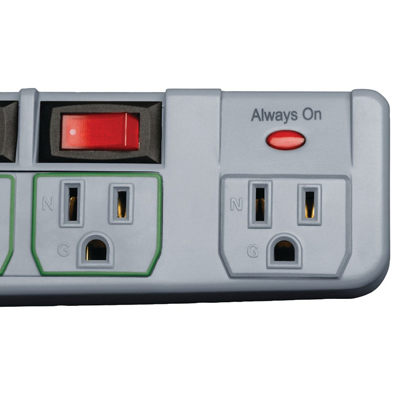 Tripp Lite PROTECT IT!® 7-Outlet 1080  Joule Surge   Suppressor With 6 ' Cord