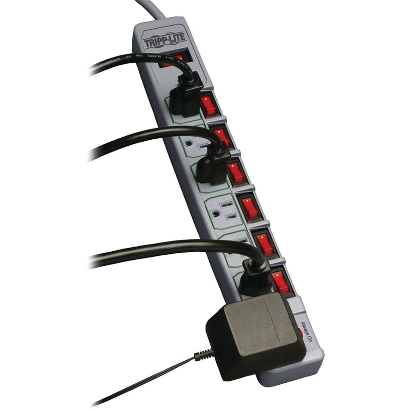 Tripp Lite PROTECT IT!® 7-Outlet 1080  Joule Surge   Suppressor With 6 ' Cord