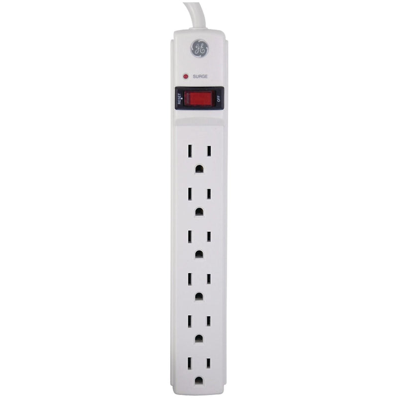 GE 4 Outlet Surge Protector, 4' Cord, 450 Joules (14709)