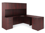 Global Superior BUNDLE12 Workstation, Mahogany