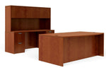 Offices to Go Superior Lam Bundle 9, American Dark Cherry Lam, 71"W x 113"L x 65.5"H/29.5"H