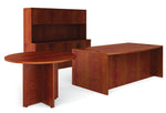 Offices to Go Superior Lam Bundle 8, American Dark Cherry Lam, 71" W x 143"L x 29.5"H/71"H, 42"L/W